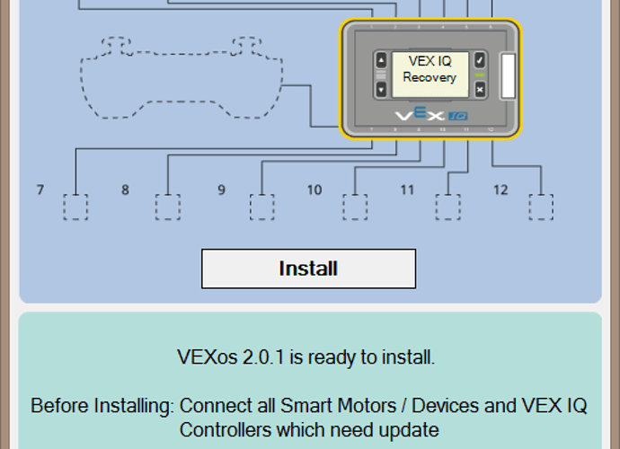 Firmware Update withe new VEXos Utility (updated July 2016