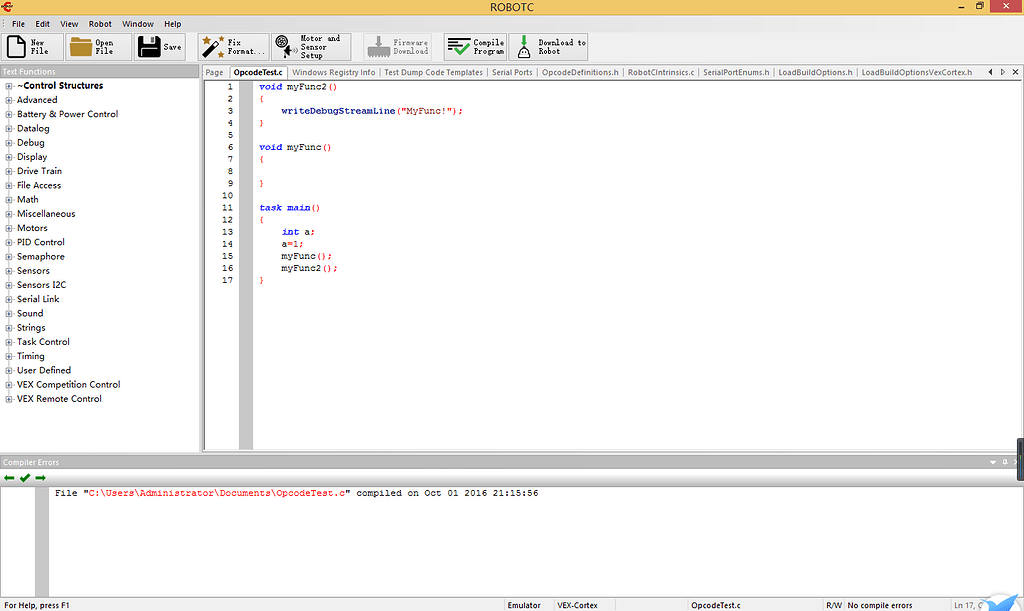 What's inside RobotC? - ROBOTC Tech Support - VEX Forum