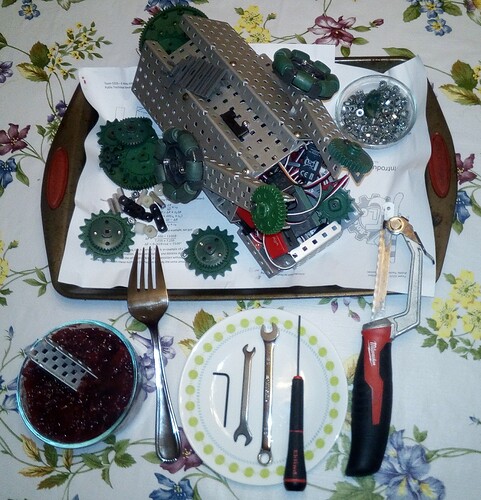 Thanksgiving meal for the robotics nerds