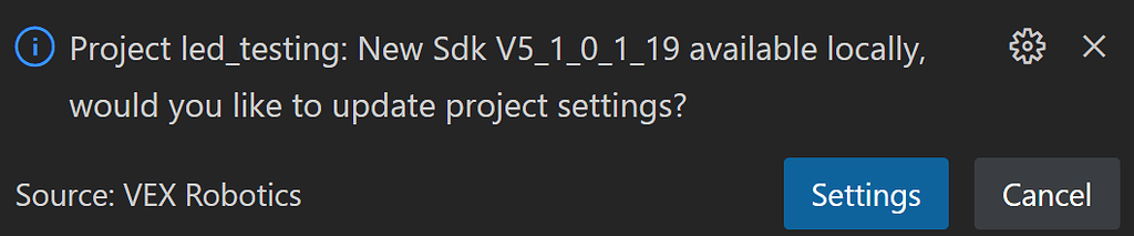Python/VSCode SDK Update? - Programming Support - VEX Forum