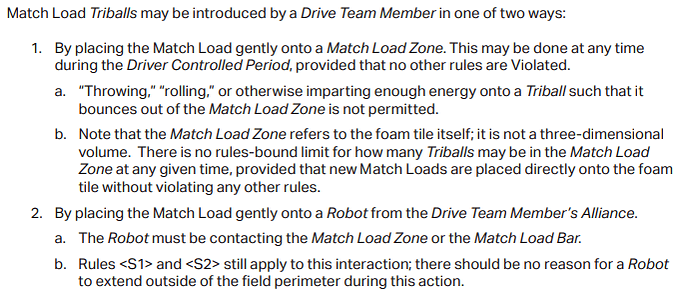 match loads