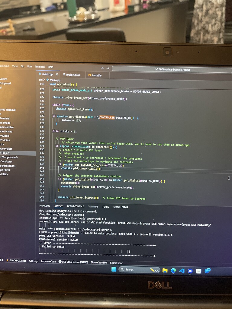 Please help fix this - VEXcode V5 Tech Support - VEX Forum