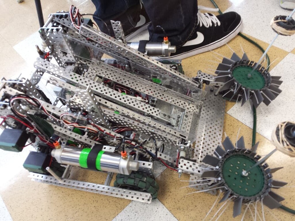 Intake with zipties vrc vex forum