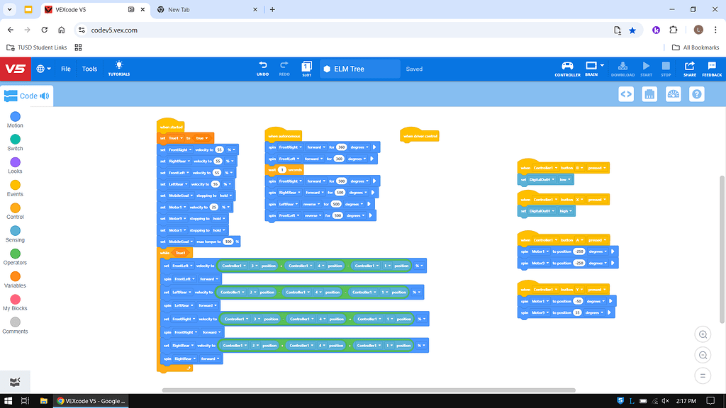 Autonomous Not Working on Field - VEXcode V5 Tech Support - VEX Forum