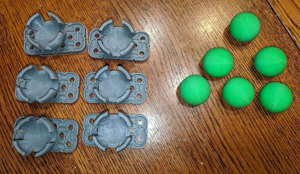 Just ordered a caster ball assembly from the 3D printer VEX IQ Robot