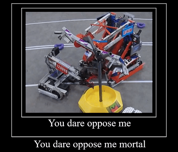 You dare oppose me