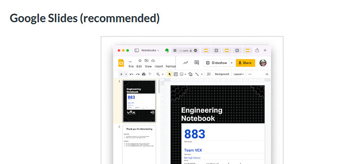 Using OneNote for Engineering Design Notebook? - VEX V5 General ...