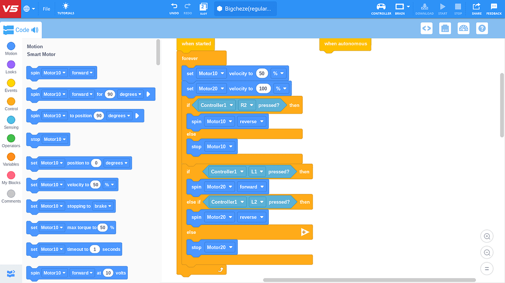 Controller not connected to brain - VEXcode V5 Tech Support - VEX Forum