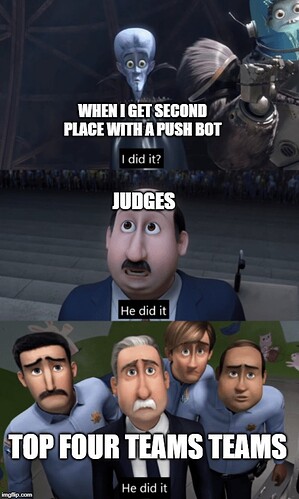 he did it