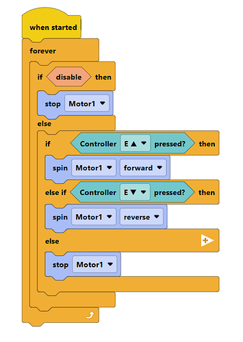 How to set a motor to toggle on/off - VEXcode V5 Tech Support - VEX Forum