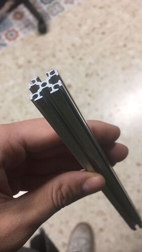 extruded material