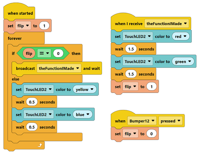 Calling a function that competes with a forever loop - Programming ...