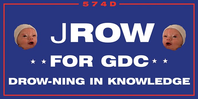 JRow for gdc (seriously drowning in kanooledge