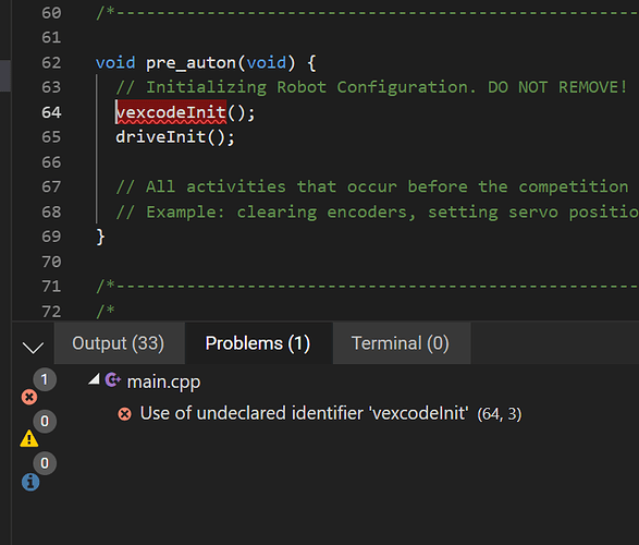 Vexcode Error Help - VEXcode Pro V5 Text Tech Support - VEX Forum