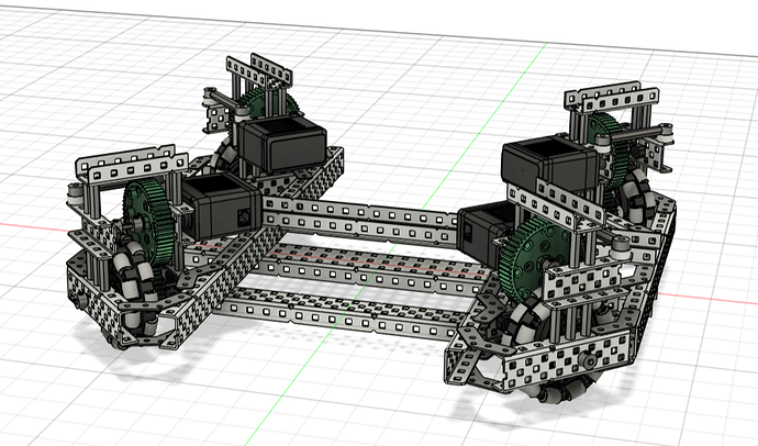 X-Drive with gearing - VRC - VEX Forum