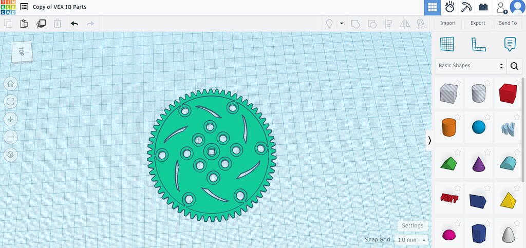 120 tooth gear for printing - VEX IQ General Discussion - VEX Forum
