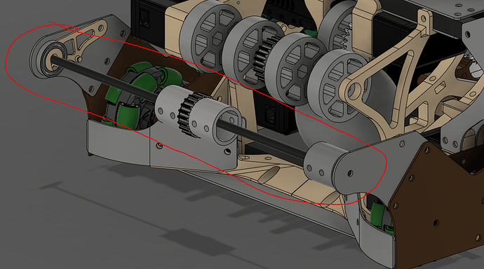 Turret Robot Front Roller