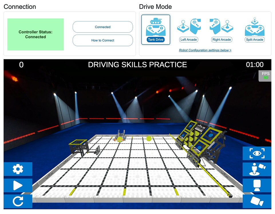 Practice with a Virtual Driver Skills Match - VEX V5 General Discussion ...