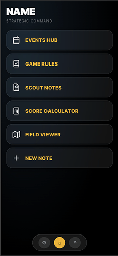 Home Screen Mockup