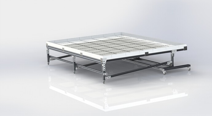 Flip-up field riser