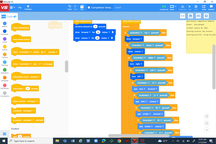 Competition Block Code pg 1