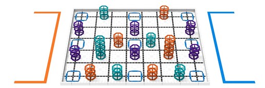 VEX IQ Teamwork layout Rise Above