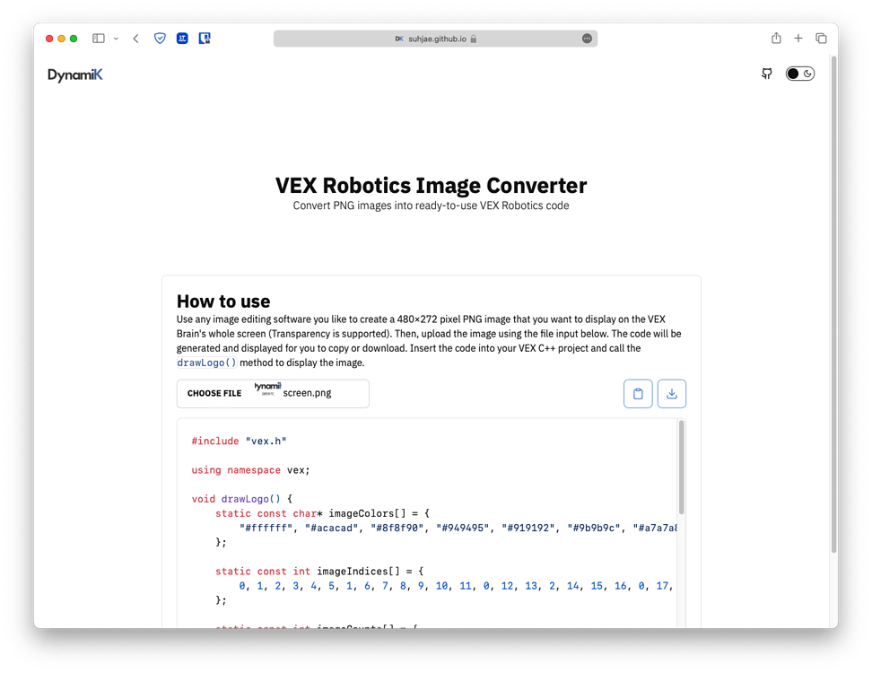 Introducing a New Way to Display Images on Your Vex V5 Brain – No Micro ...