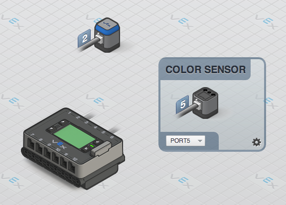 how to program a light sensor in robotc