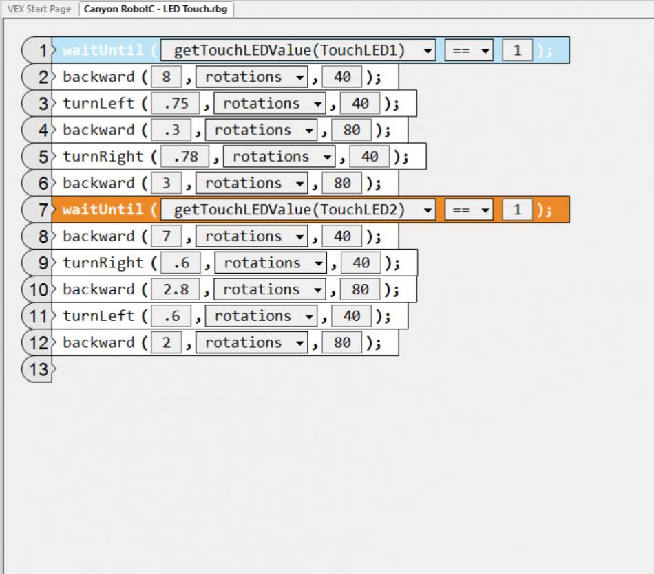 programming in robotc