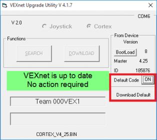 VEXnet Upgrade Utility Default Code Buttons.jpg