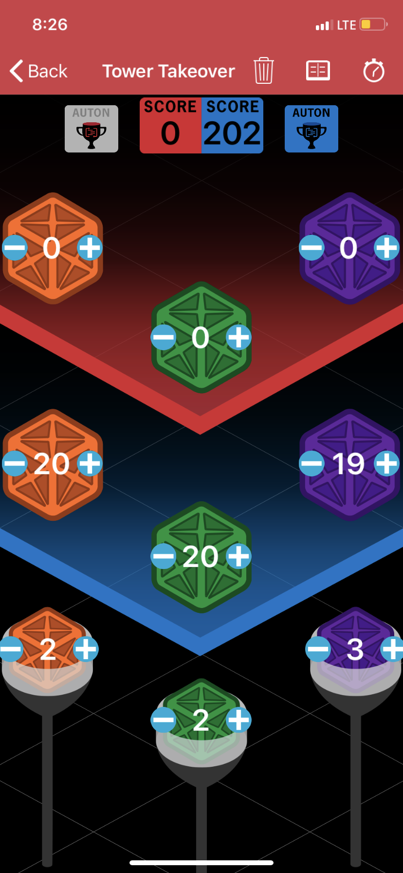 2019 2020 VEX Robotics Competition Tower Takeover VRC > Tower