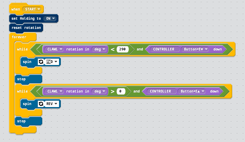 motor limits for arms, and other things - IQ Technical Discussion - VEX ...