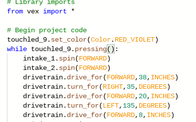 How can I make two things go at once? - VEXcode V5 Tech Support - VEX Forum