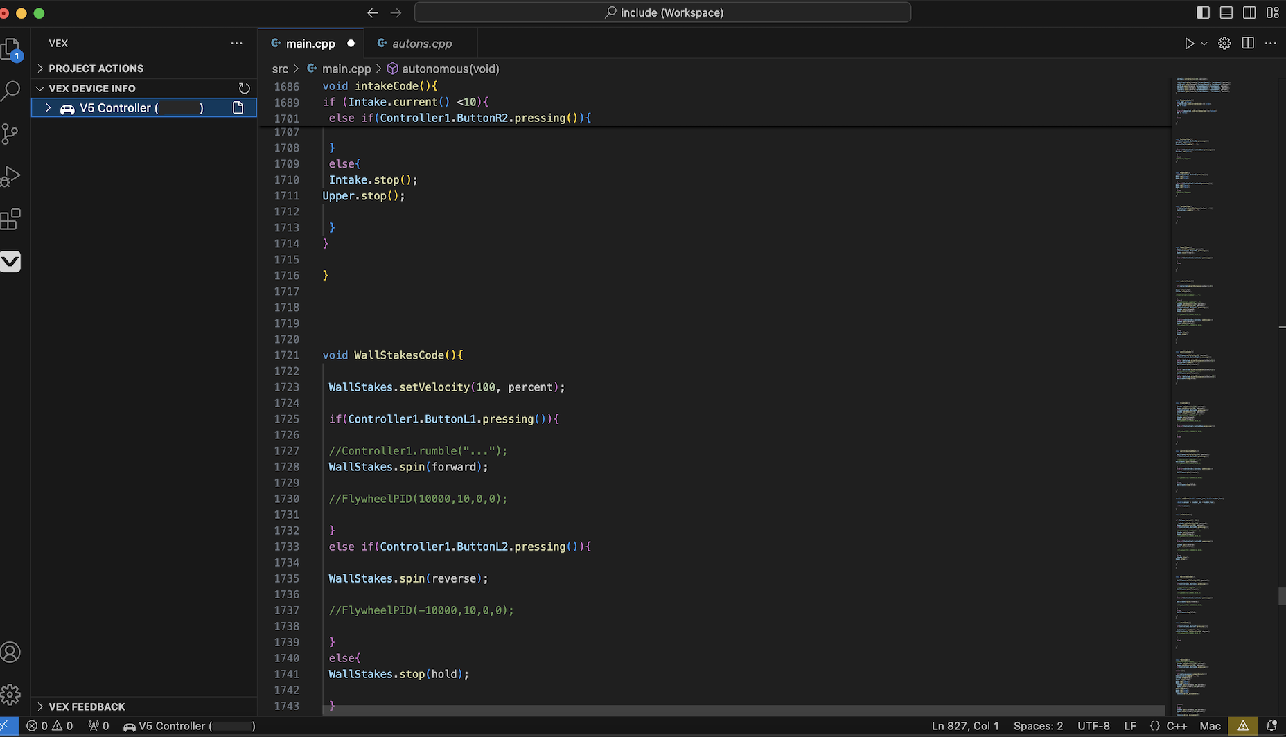 Visual Studio Code Doesn't have download button even with VEX extension ...