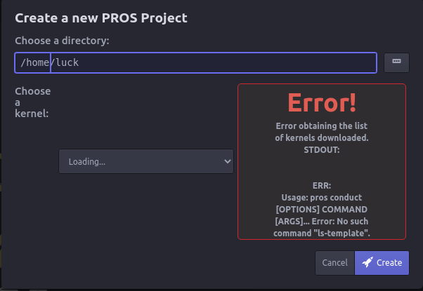 prosError