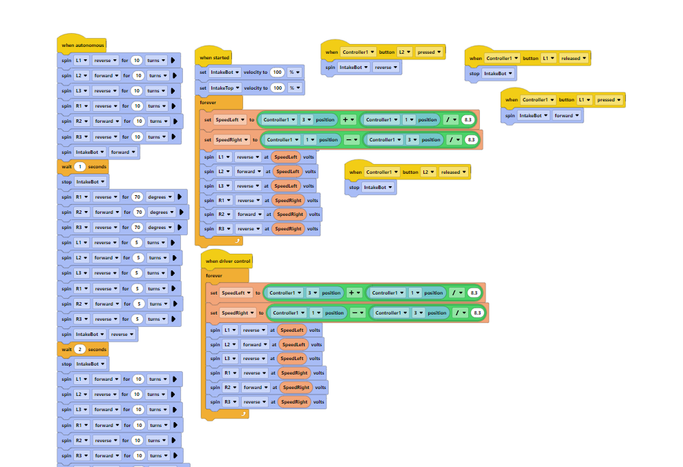 Motor DT wont spin - VEXcode V5 Tech Support - VEX Forum