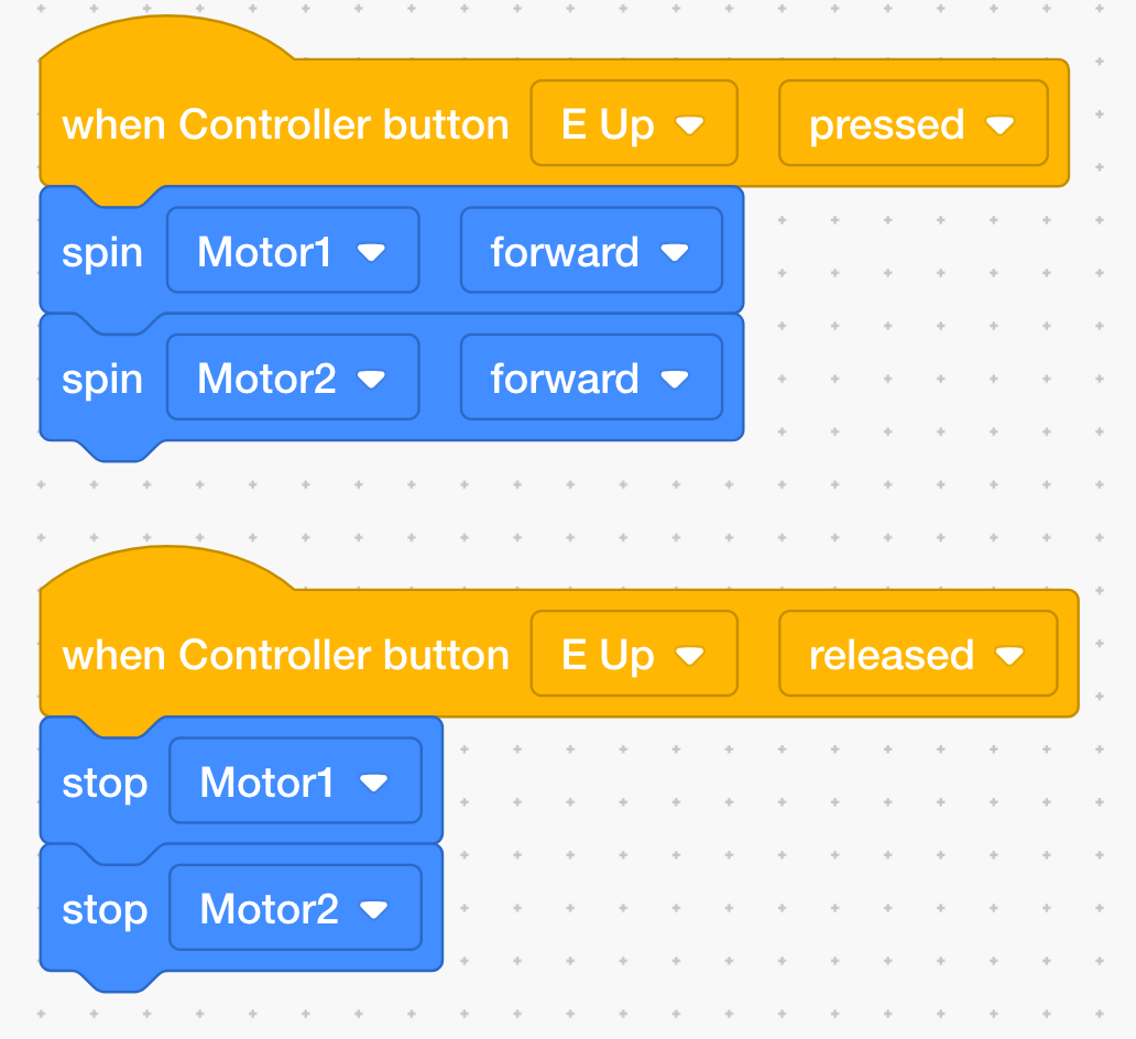 Vexcode blocks controller button official answers ask the vex staff