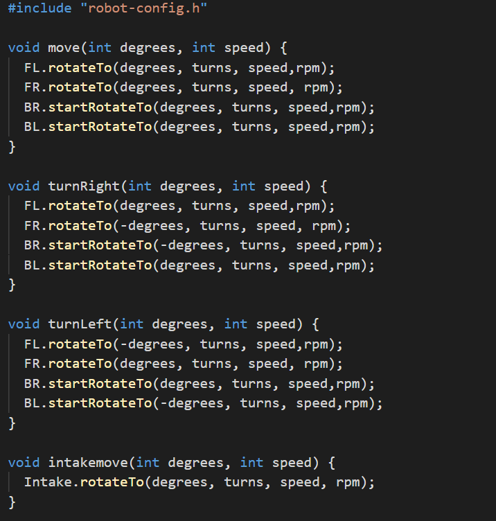 Autonomous does not work - VEXcode V5 Tech Support - VEX Forum
