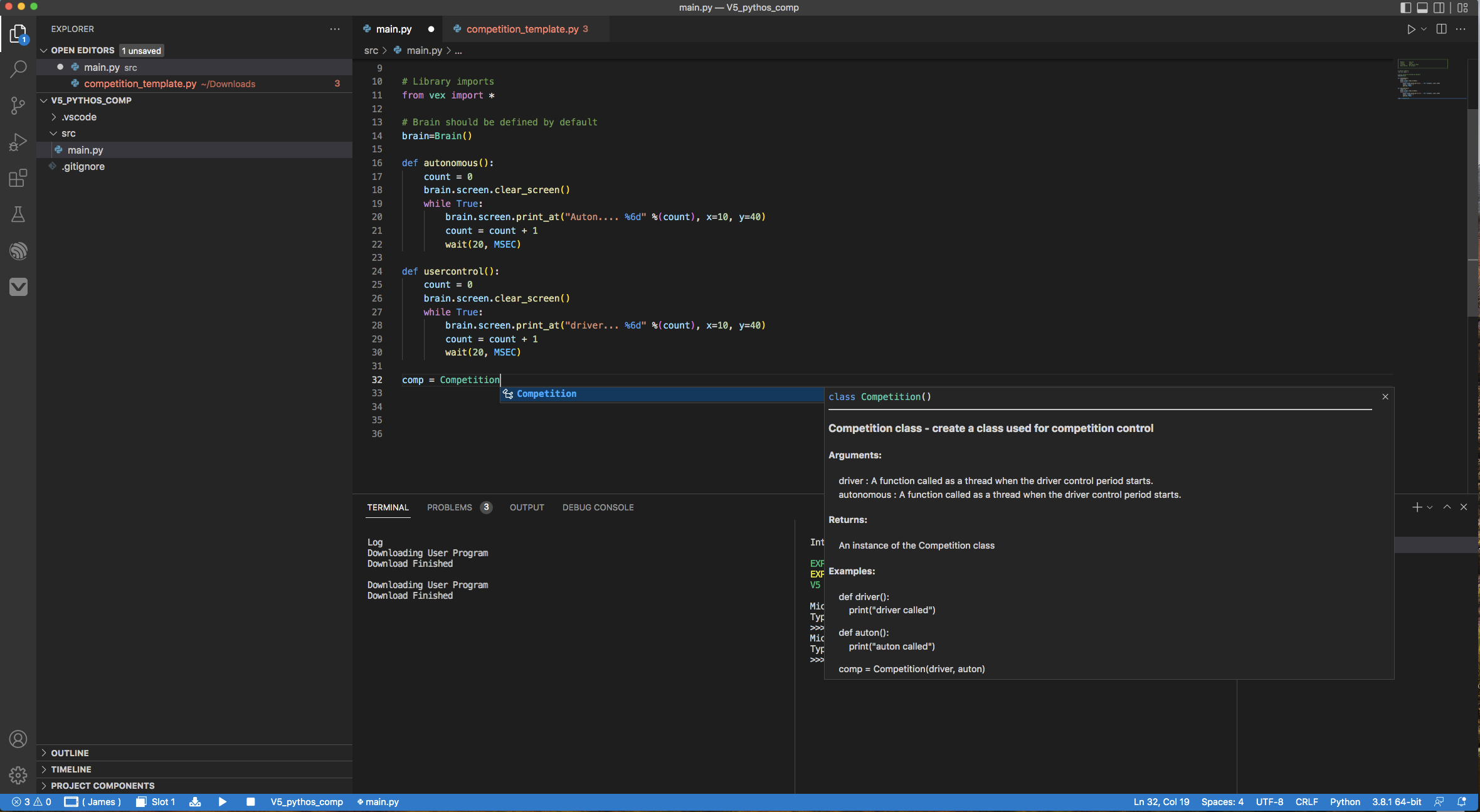 VEX Visual Studio Code Extension - Page 2 - VEX News - VEX Forum