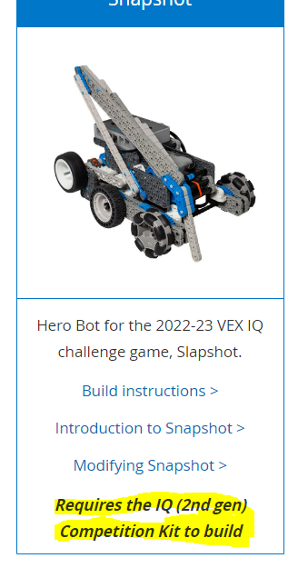 VEX IQ Education Kit (2nd generation) - VEX Robotics
