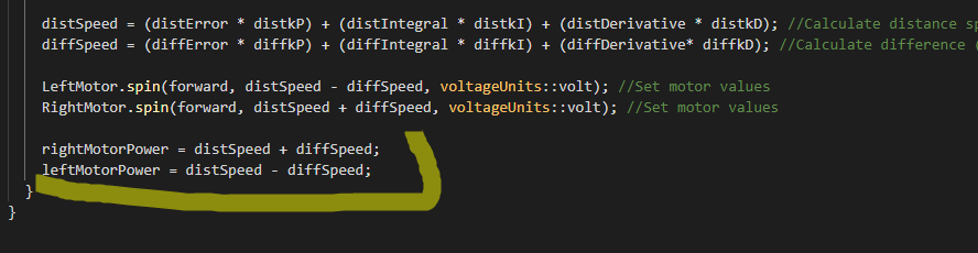My PID isn't working VEXcode PRO V5 - Programming Support - VEX Forum