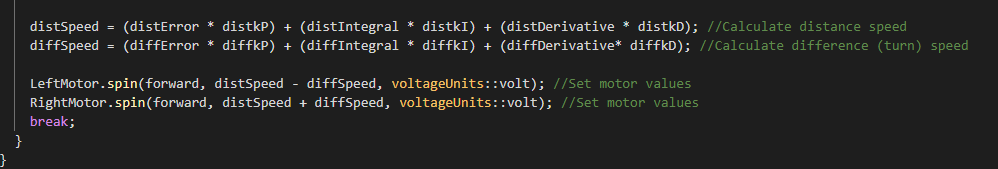 My PID isn't working VEXcode PRO V5 - Programming Support - VEX Forum