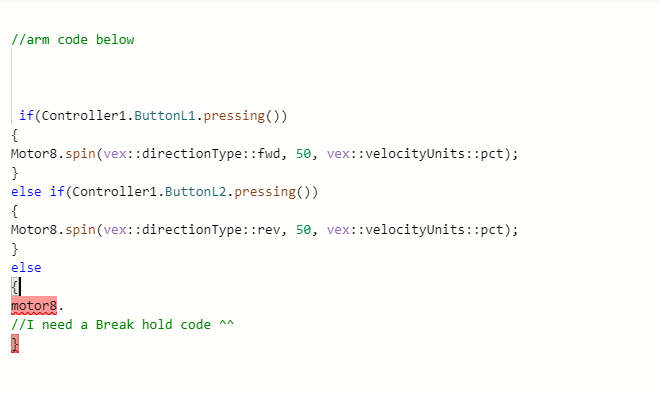 VexV5 arm bot Code - UNOFFICIAL Tech Support - VEX Forum