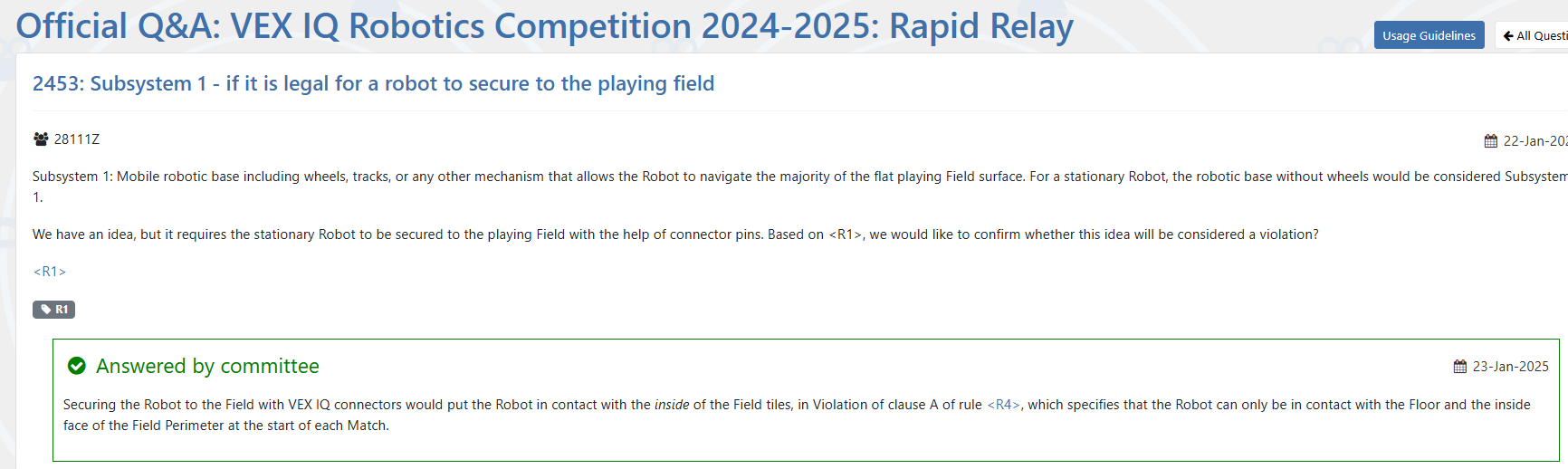 Mounting Bot to Field - VEX IQ General Discussion - VEX Forum